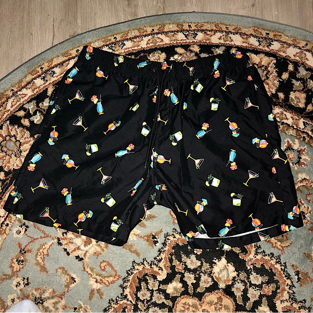 Cocktail Hot Coals Swim Trunks